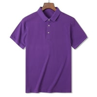 Jedna odjeća za muškarce kamuflažne majice retro majice Plaže Majice Majice Majice Camo Patchwork T-majice Golf dugme Kamuflage majice s majicama niz majice