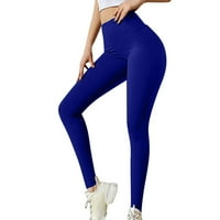 Ayolanni Radi gamaše teretane za žene modne i udobne čvrste boje nazad luk za mršavljenje Yoga hlače
