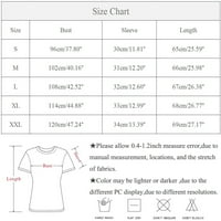Qwertyu ženske bluze i vrhovi za rad čipke TRIM Slim Fit Summer Thirts Majice za ženske kratke majice
