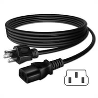 -Mains 6ft ul popisao je AC u kabel za kabel kabel Outlet olovni zamena za crnkagični dizajn ATEM Proizvodnja