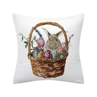 Miirene Easter jastuk Kućinski dekor jastuk Poklopac porodičnog jastučnica baca