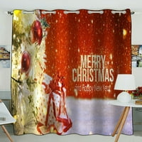 Božićno drvce sa ukrasom i rasvjetom zastoj za zavjese za zavjese Jedna ploča Jedan komad