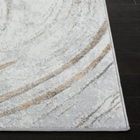 Voćnjak Edweena Moderna ručka tepiha, sivo zlato, 2'2 9 '