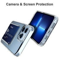 Torbica za novčanik za iPhone Pro Pro max, tanak tanki zaštitni zaštitni telefon otporan na ogrebotine