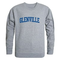 Glenville State College Pioneers Game Day Fleece Crewneck Pulover Duwet-a